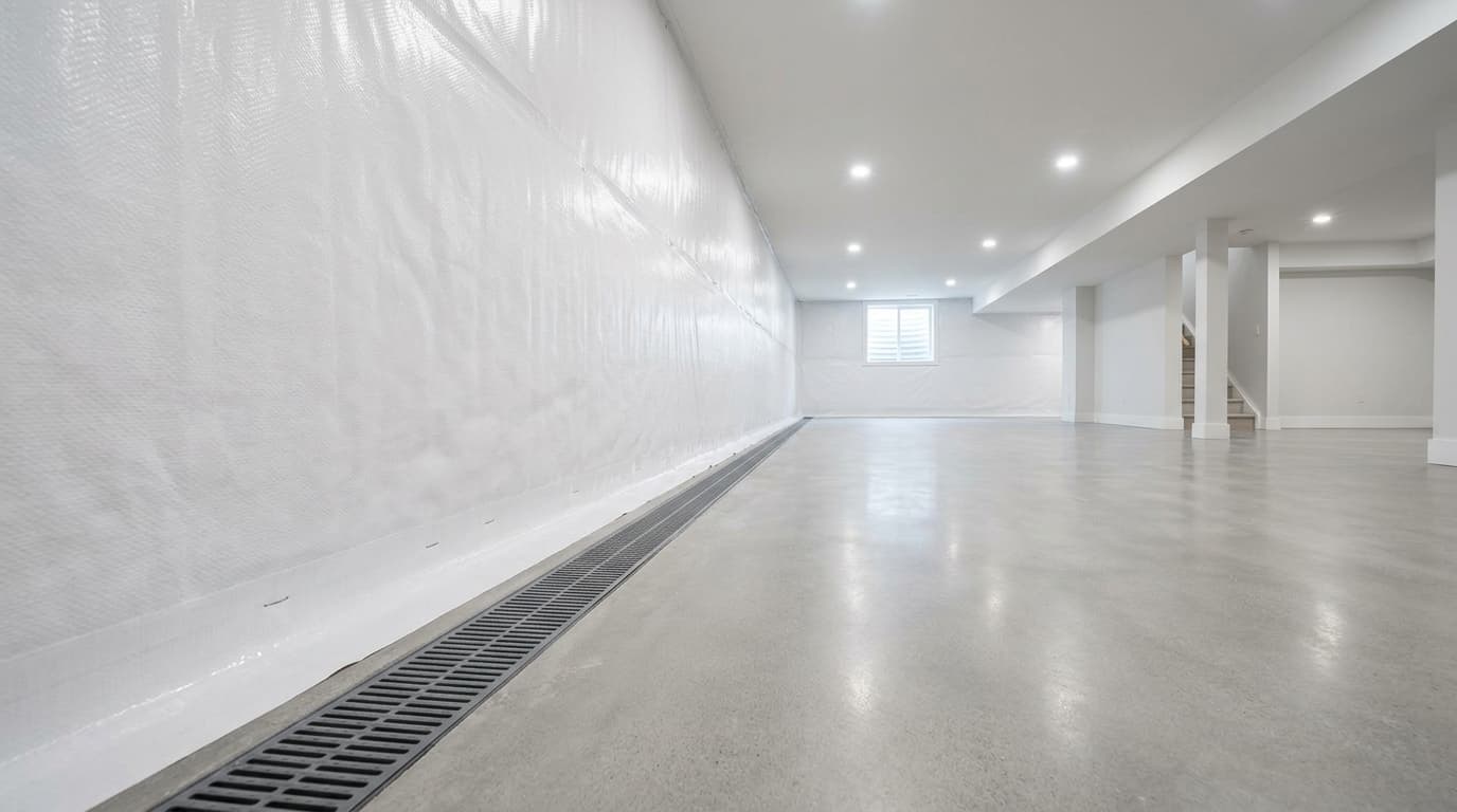 Basement Waterproofing Cost: Sealants, Interior Drains & Excavation