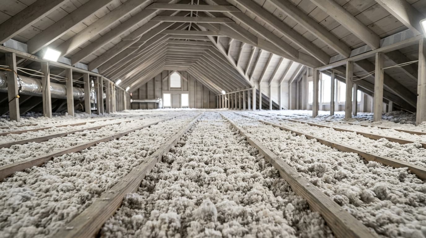 Blown-In Insulation Cost: Fiberglass vs. Cellulose Loose Fill