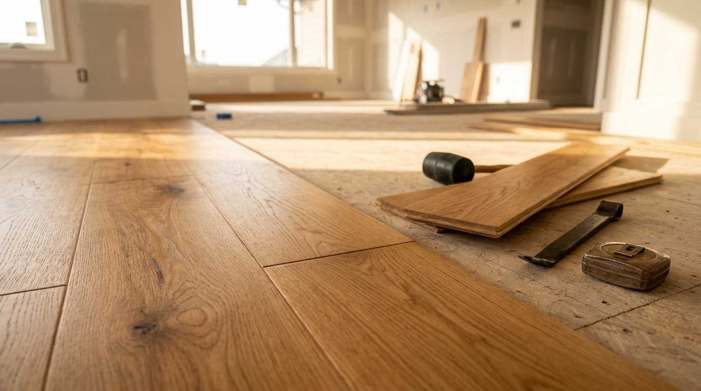 Hardwood Floor Installation Cost: Solid vs. Engineered, Materials, Labor & Budget Calculator
